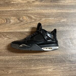 Jordan Black Glossy Sneakers